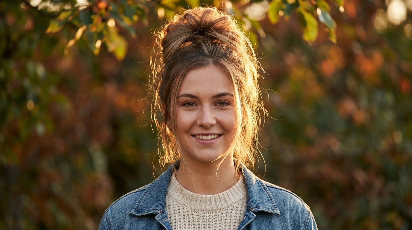 8. Messy Bun