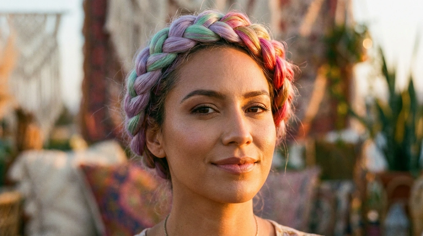3. Braided Crown