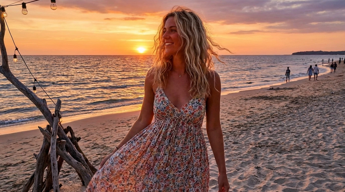 2. Loose Beach Waves