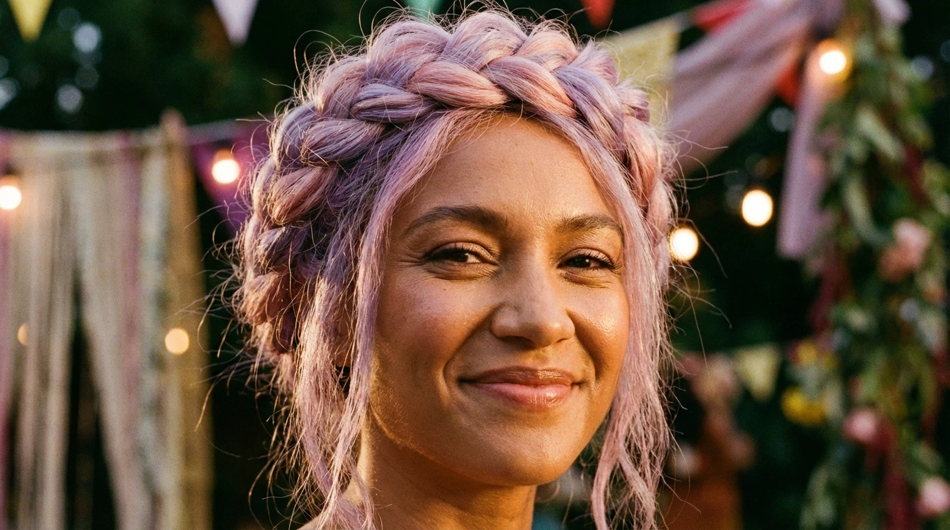4. Bold Braided Crown