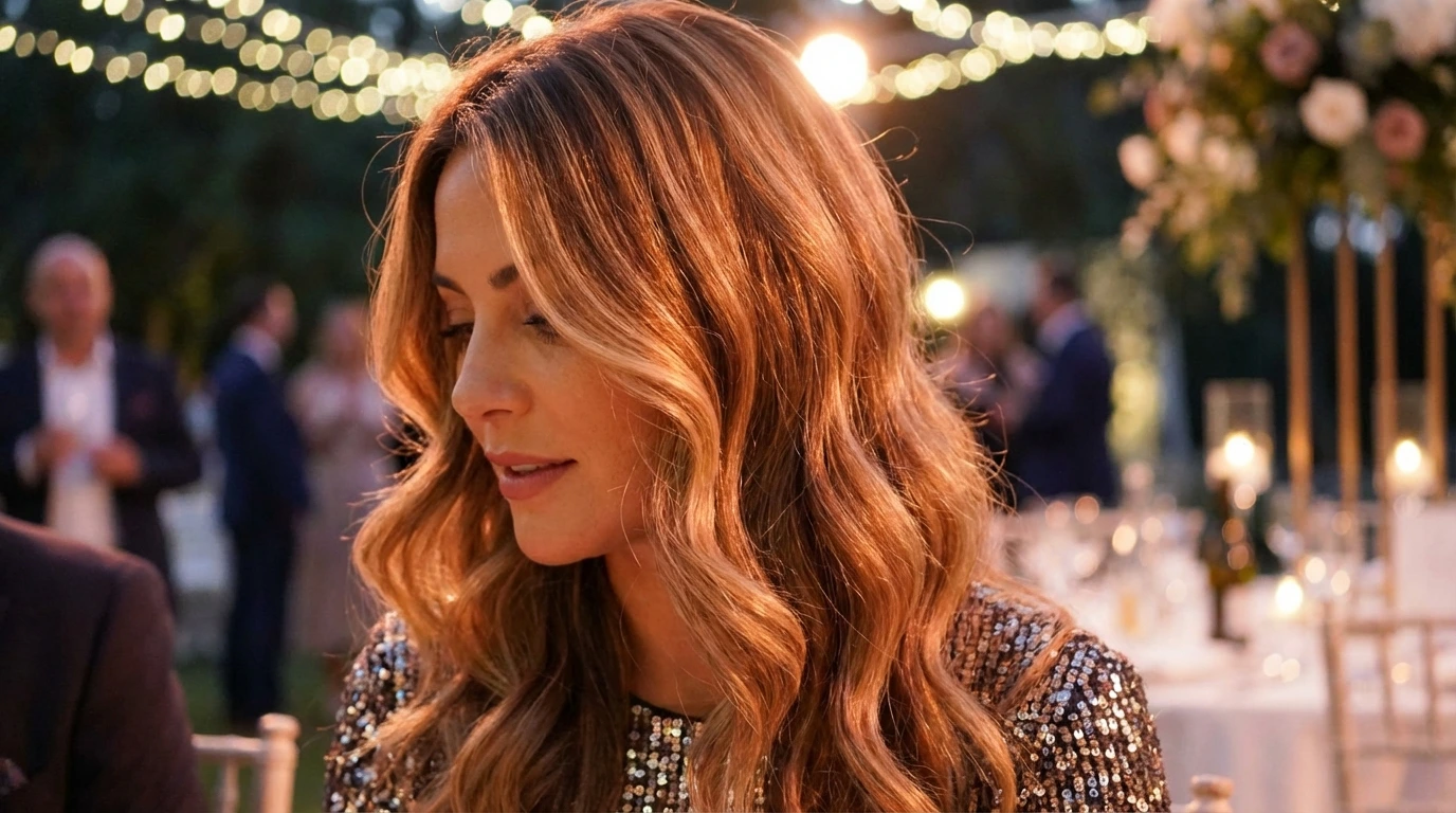 1. Glamorous Loose Waves