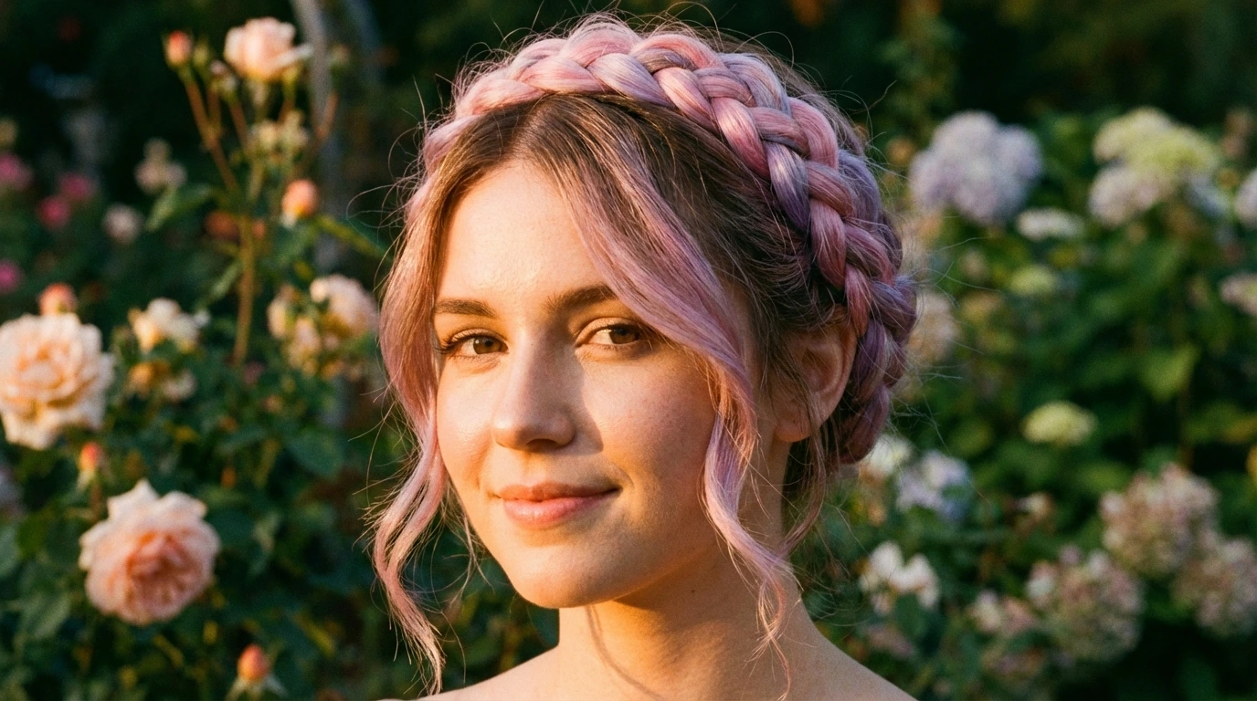 4. Braided Crown