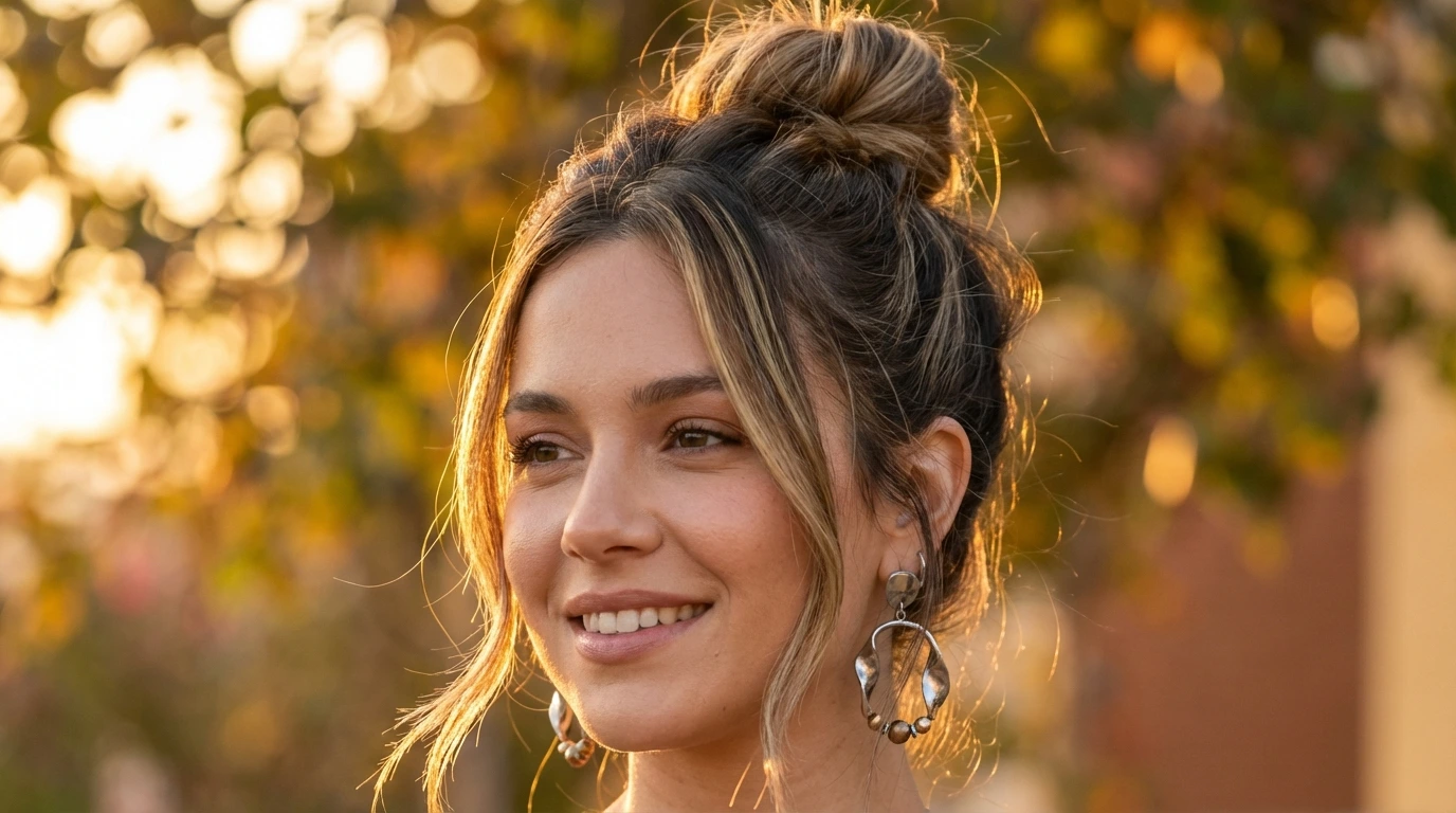 3. Messy Bun