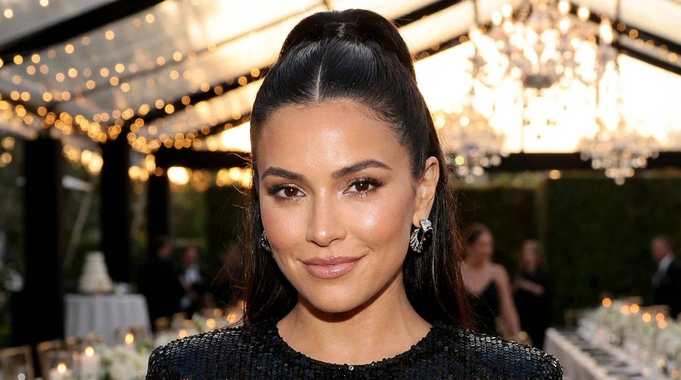 1. Sleek High Ponytail