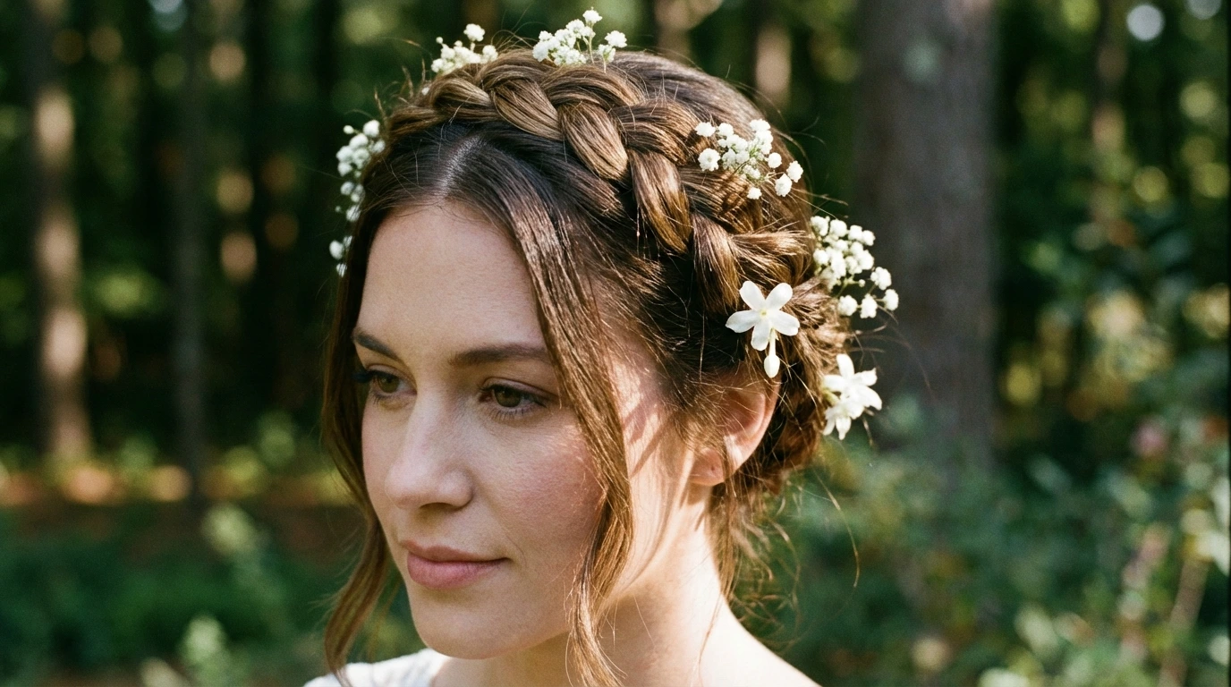 3. Braided Crown
