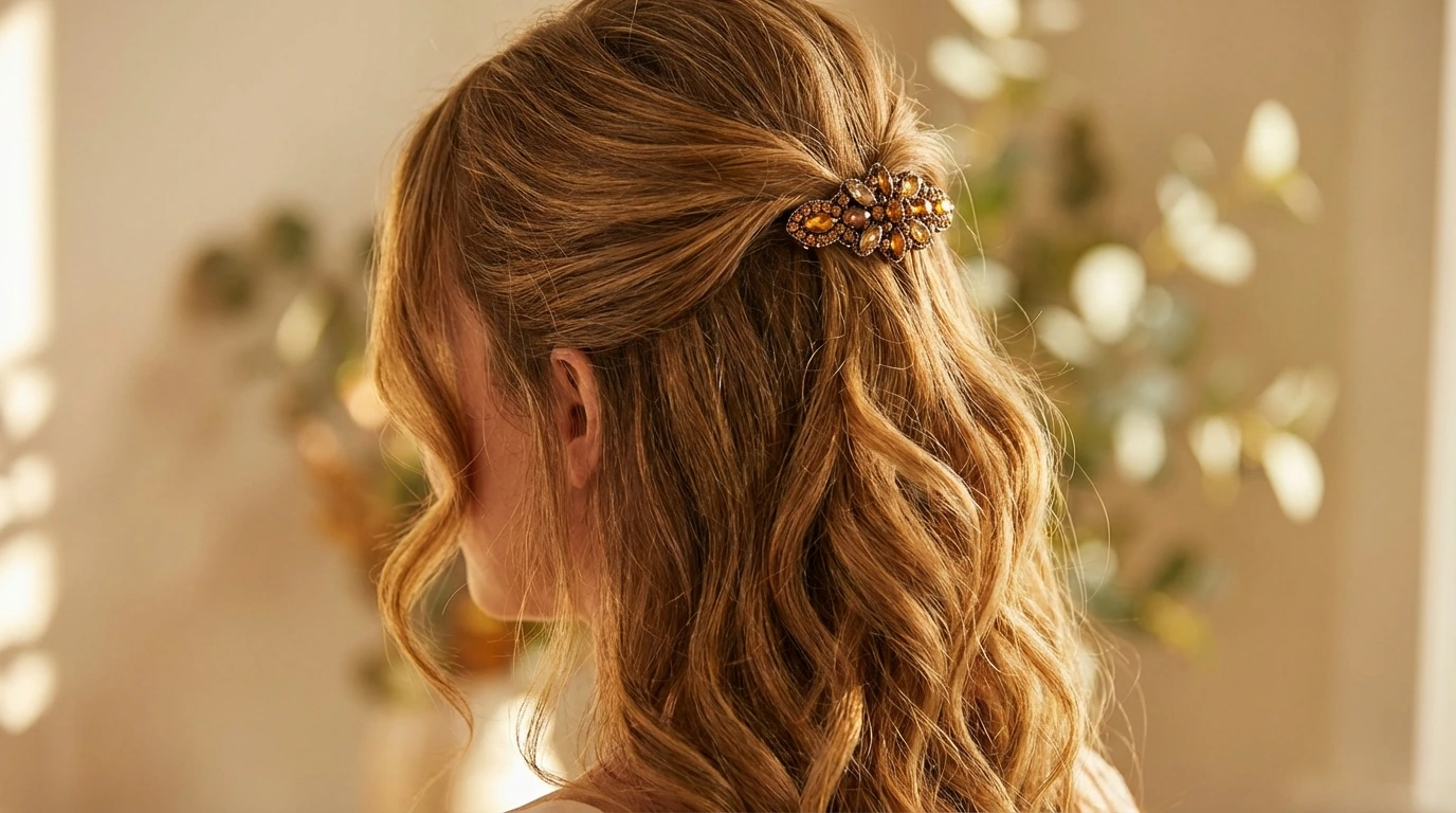 6. Half-Up Half-Down