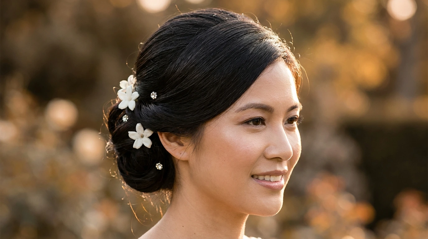 1330 1 elegant updo 1. Elegant Updo