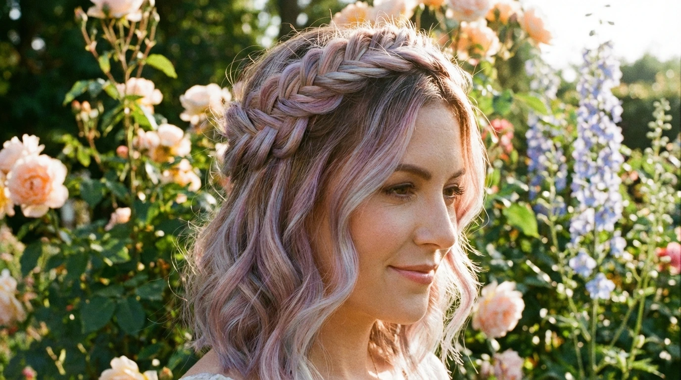 1330 3 braided crown 3. Braided Crown