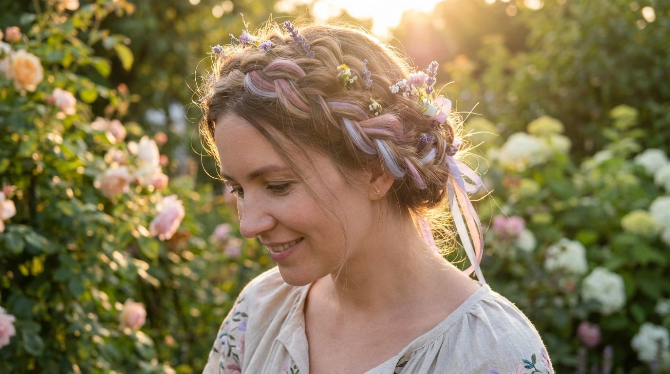 6. Braided Crown