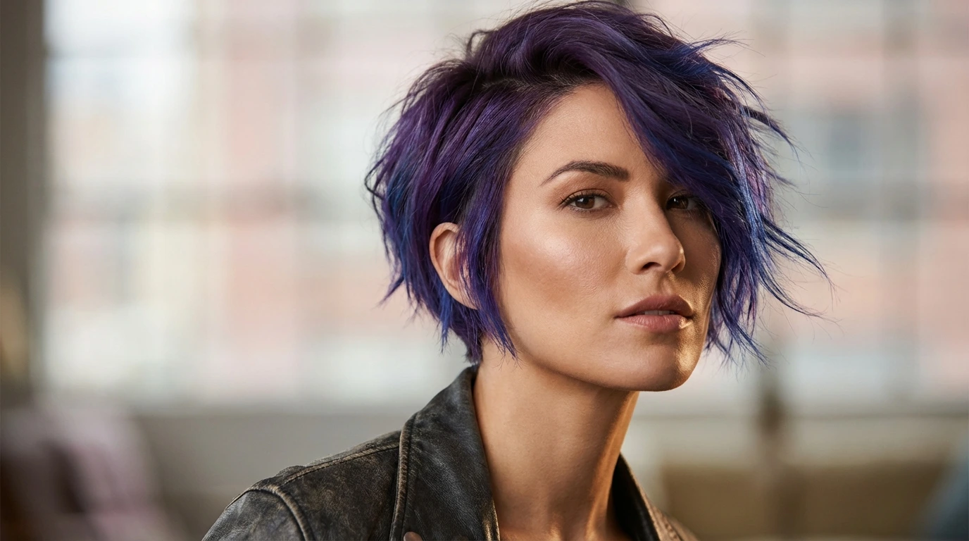 4. Textured Pixie Cut