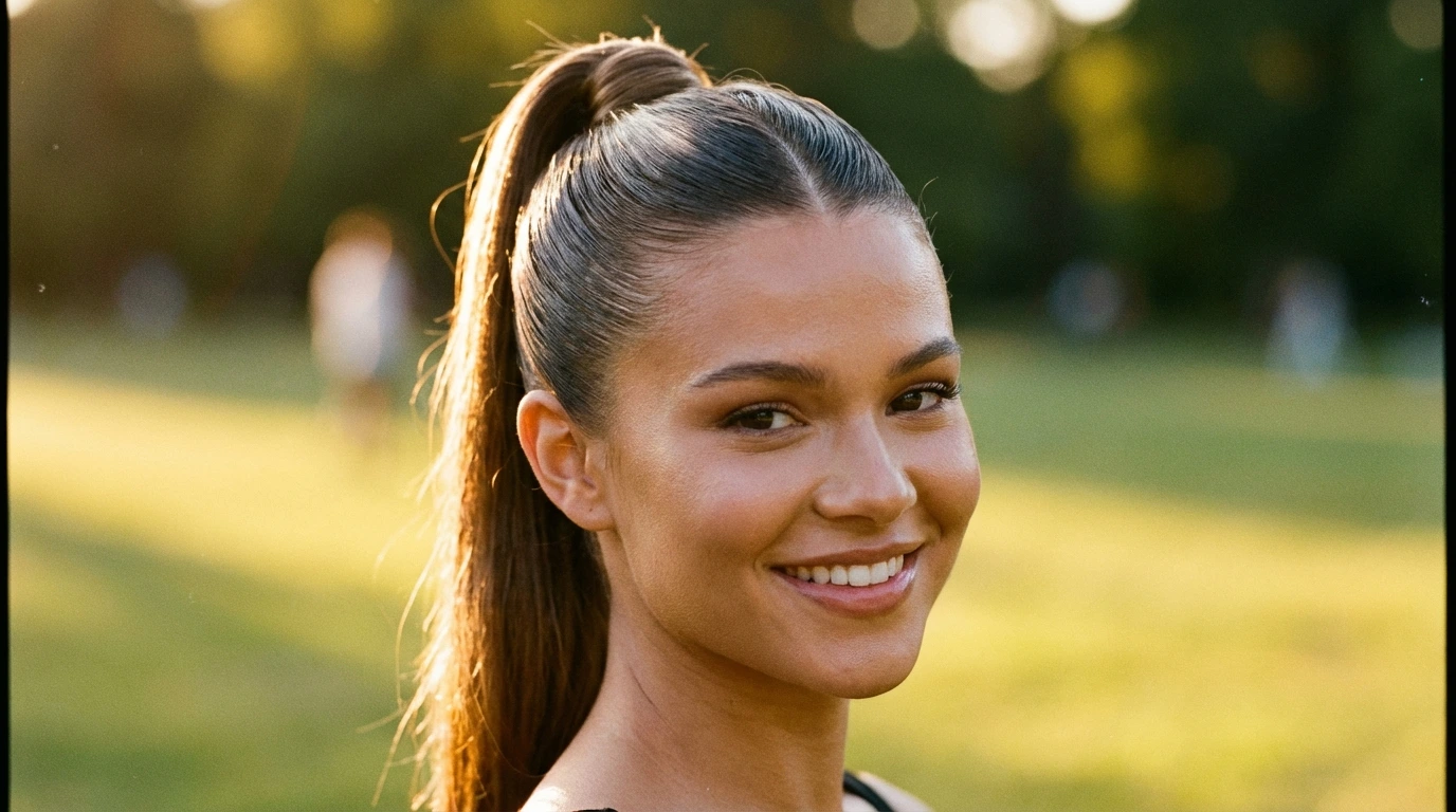 6. High Ponytail