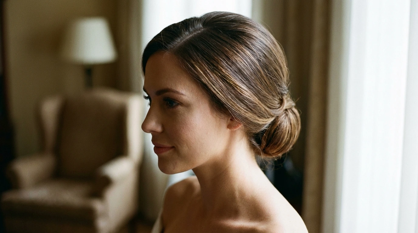 10. Simple Chignon