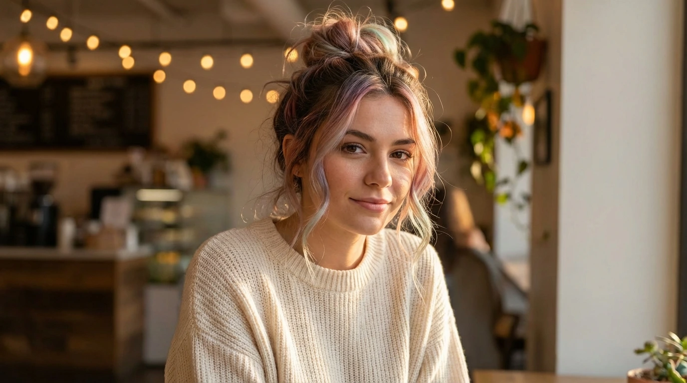 9. Messy Bun