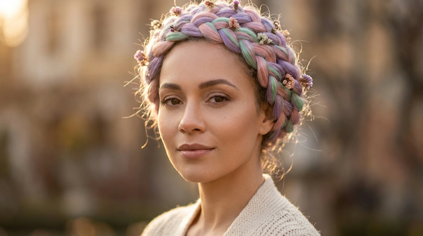 4. Braided Crown