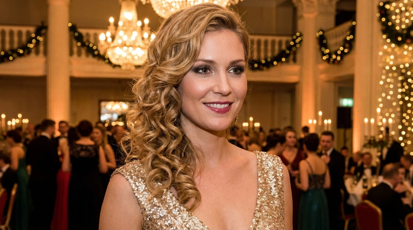 8. Side-Swept Curls