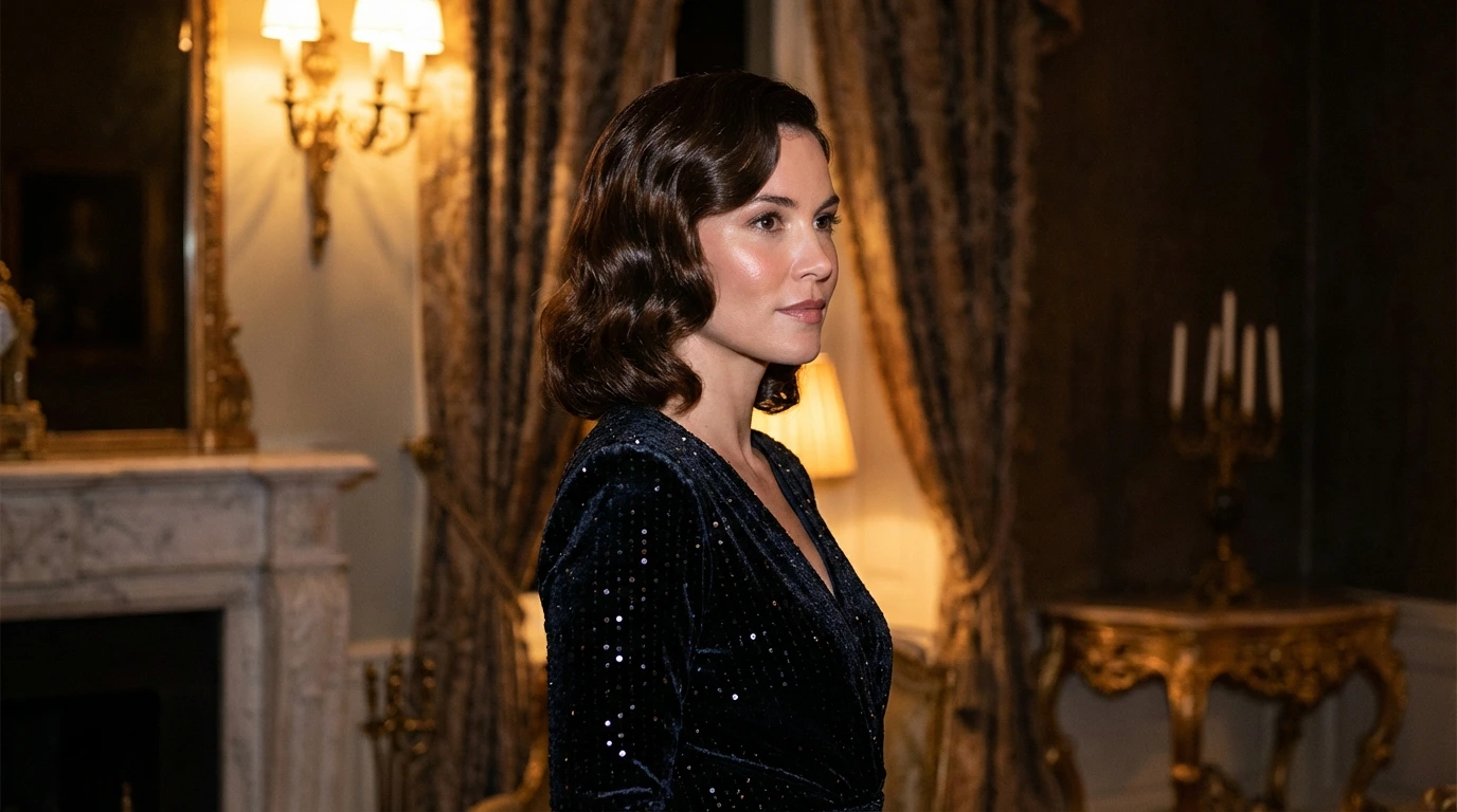 9. Retro Finger Waves