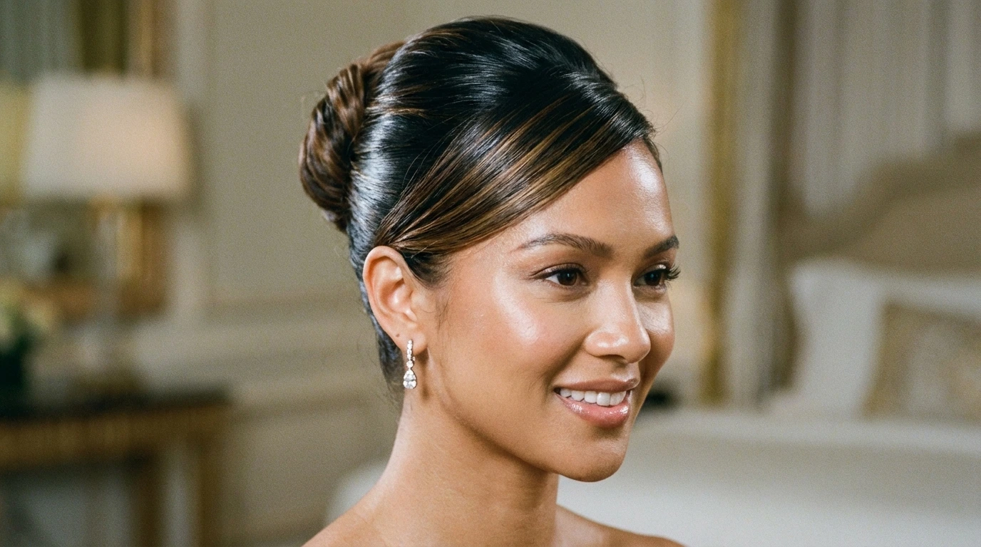 1. Elegant Updo