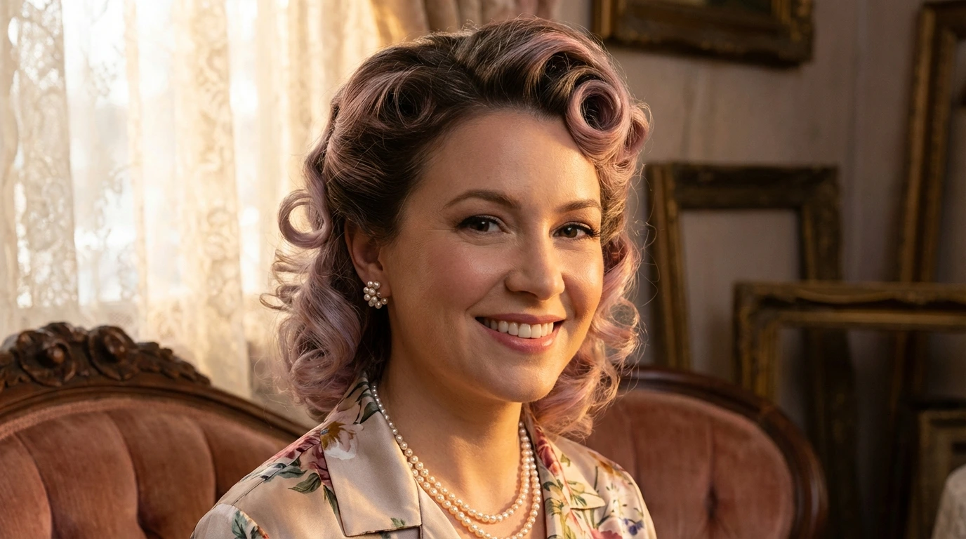 5. Vintage Pin Curls