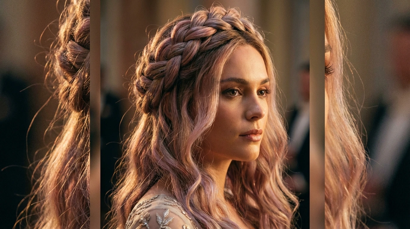 4. Bold Braided Crown