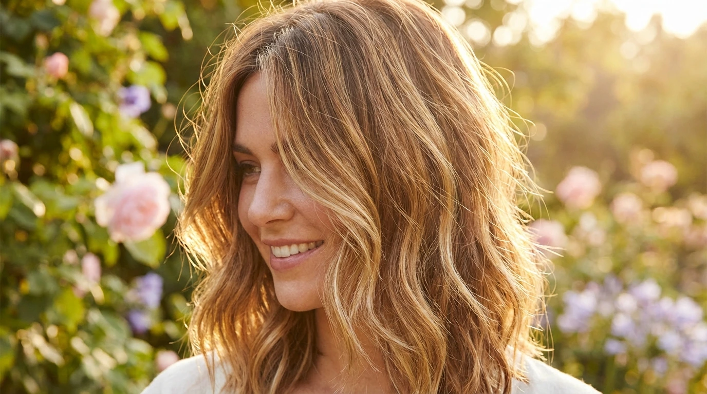 5. Textured Lob with Waves