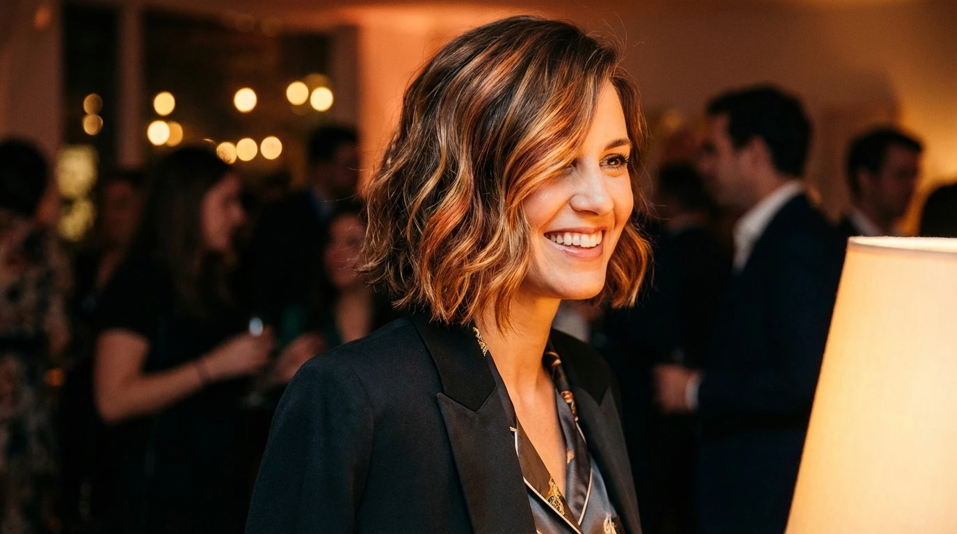 12. Chic Bob with Waves