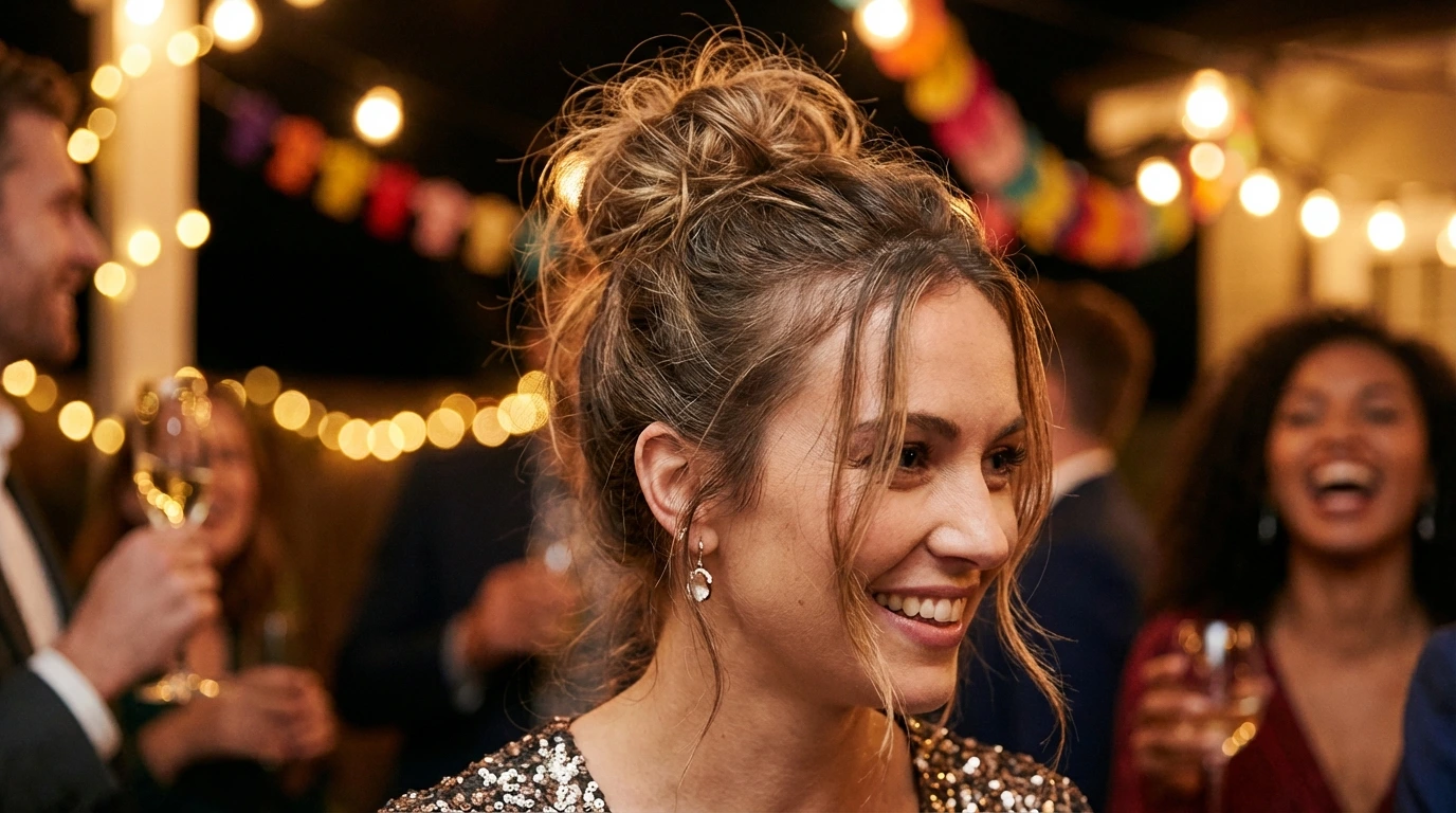 3. Messy Bun