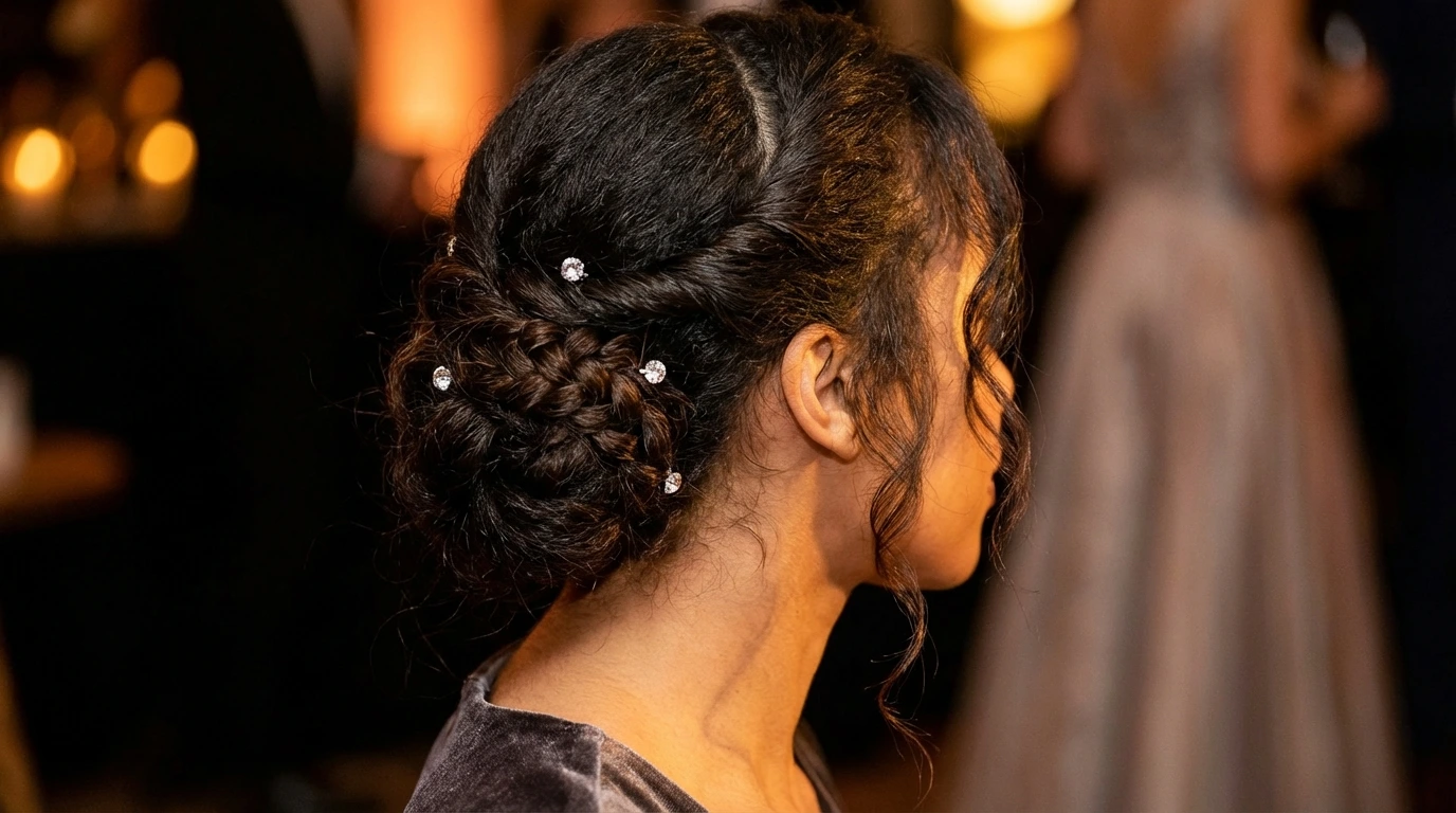 7. Twisted Updo