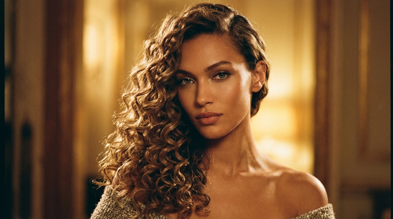 8. Side-Swept Curls