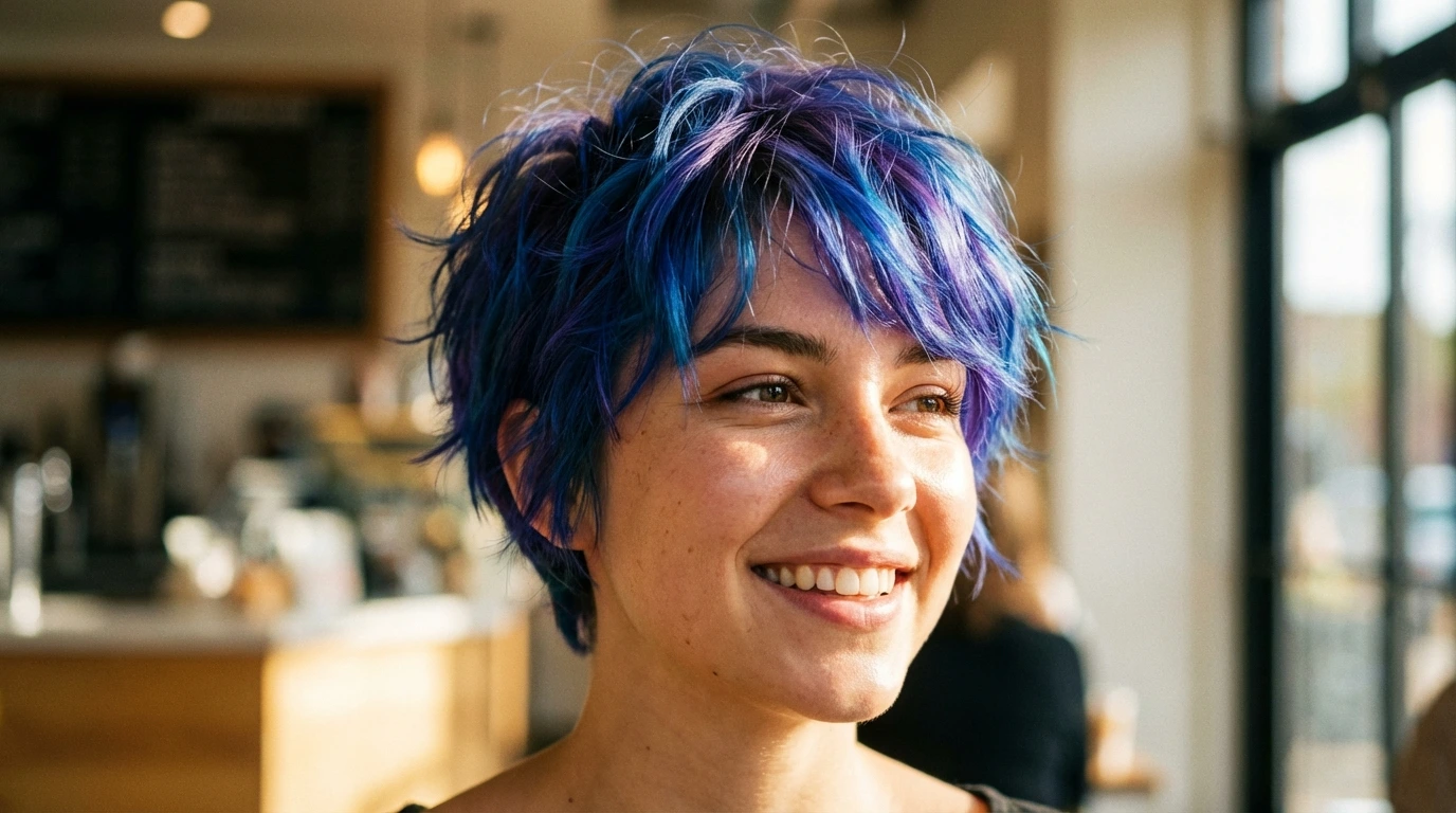 11. Textured Pixie Cut
