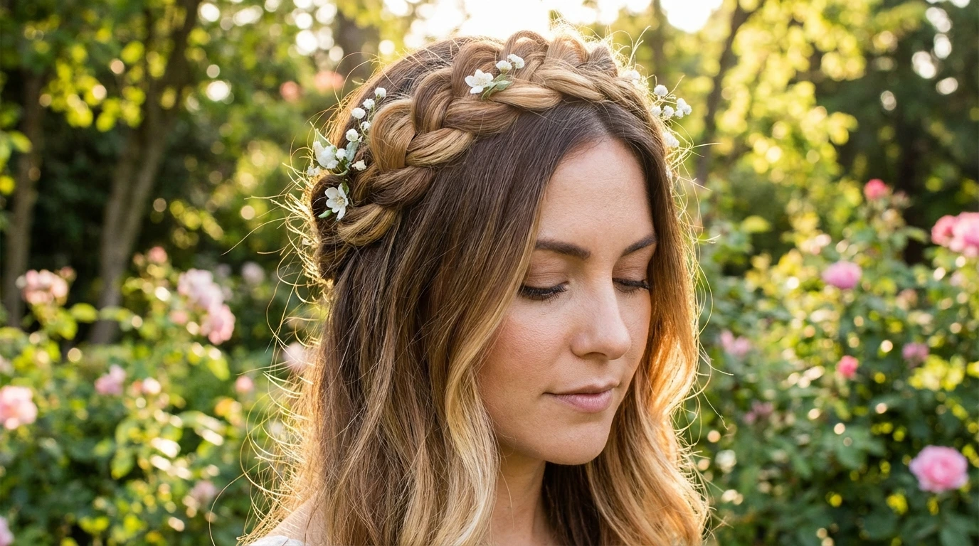3. Braided Crown