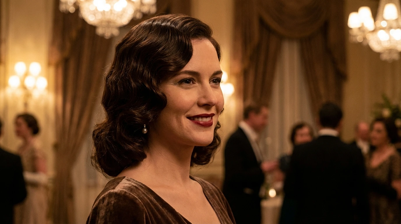 7. Vintage Finger Waves