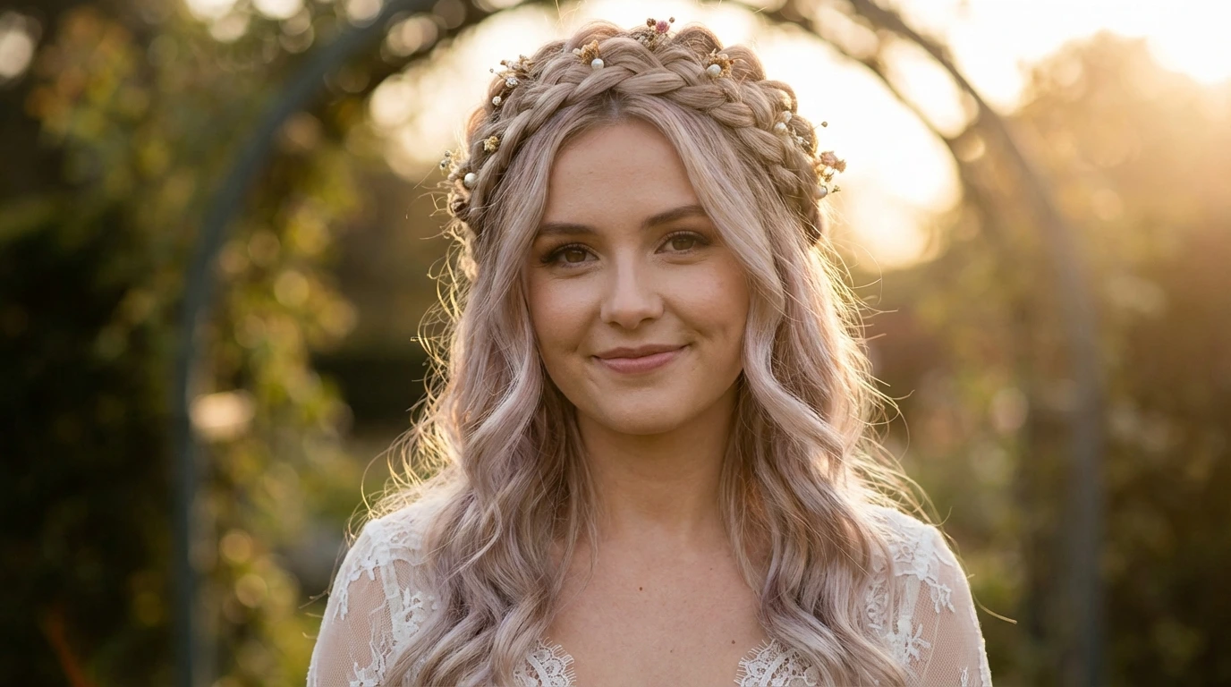 4. Braided Crown
