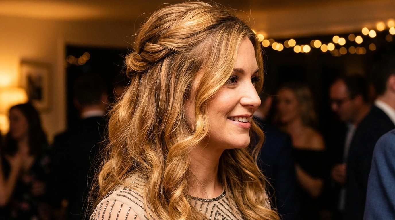 7. Half-Up Twists