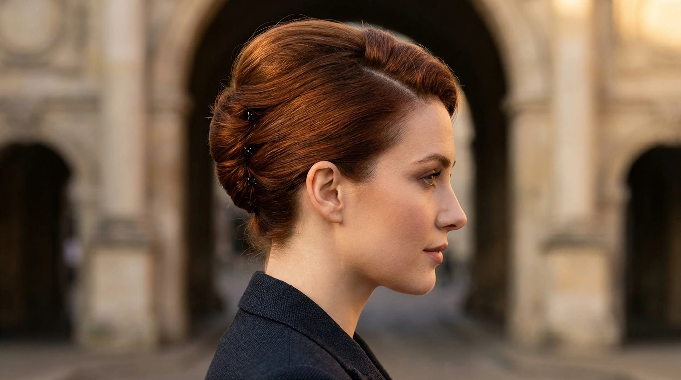 9. Classic French Twist