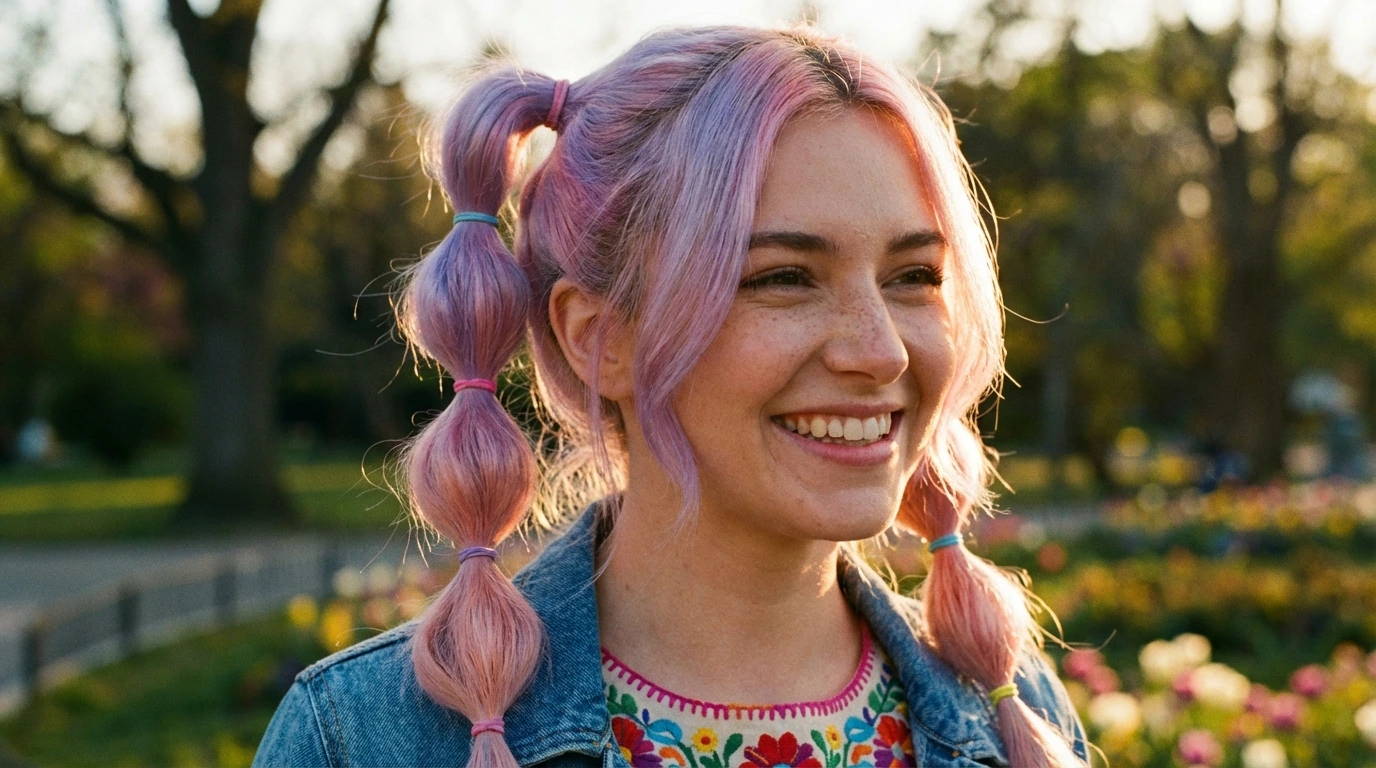 11. Bubble Ponytail