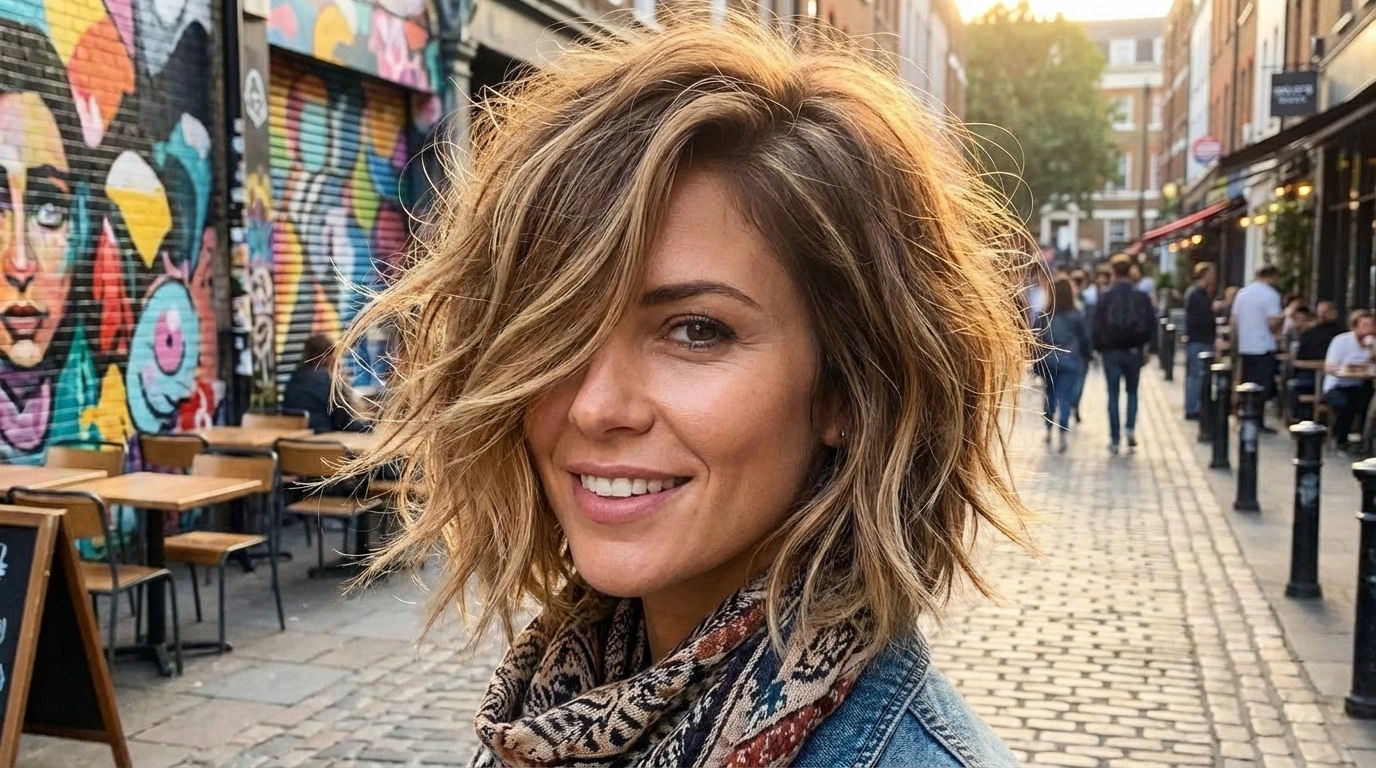 4. The Textured Bob