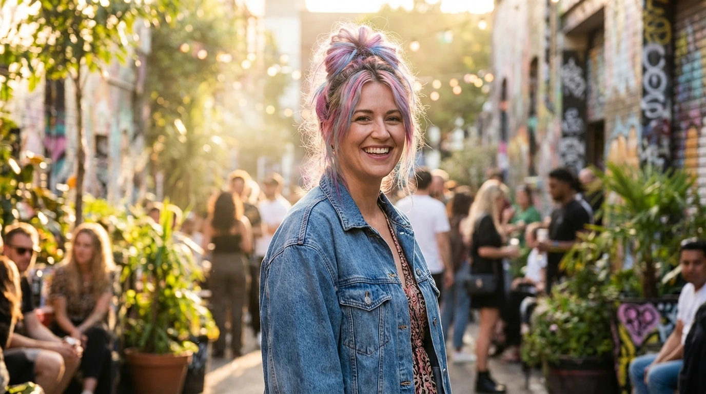 6. The Messy Top Knot