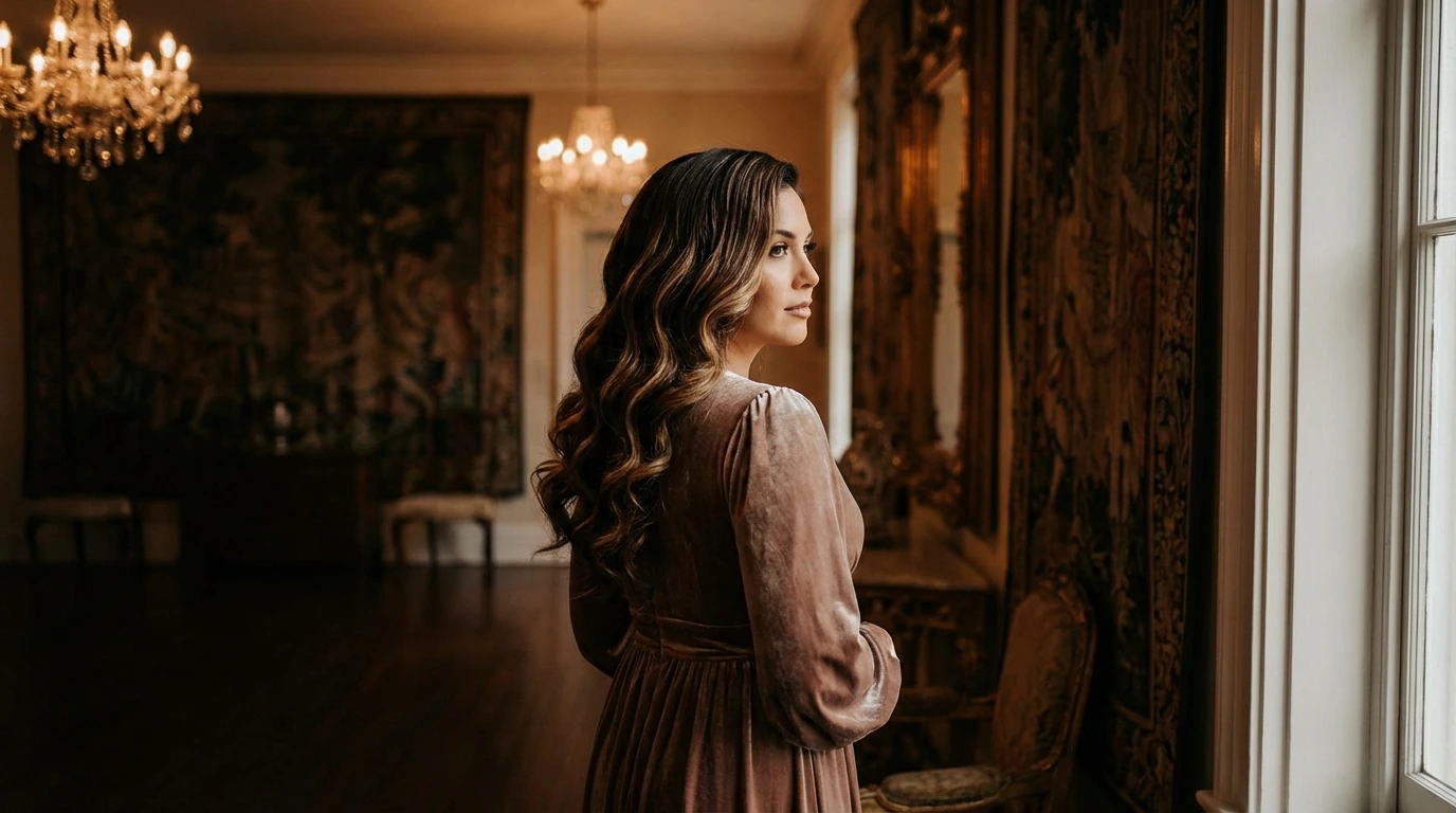 1. Glamorous Hollywood Waves