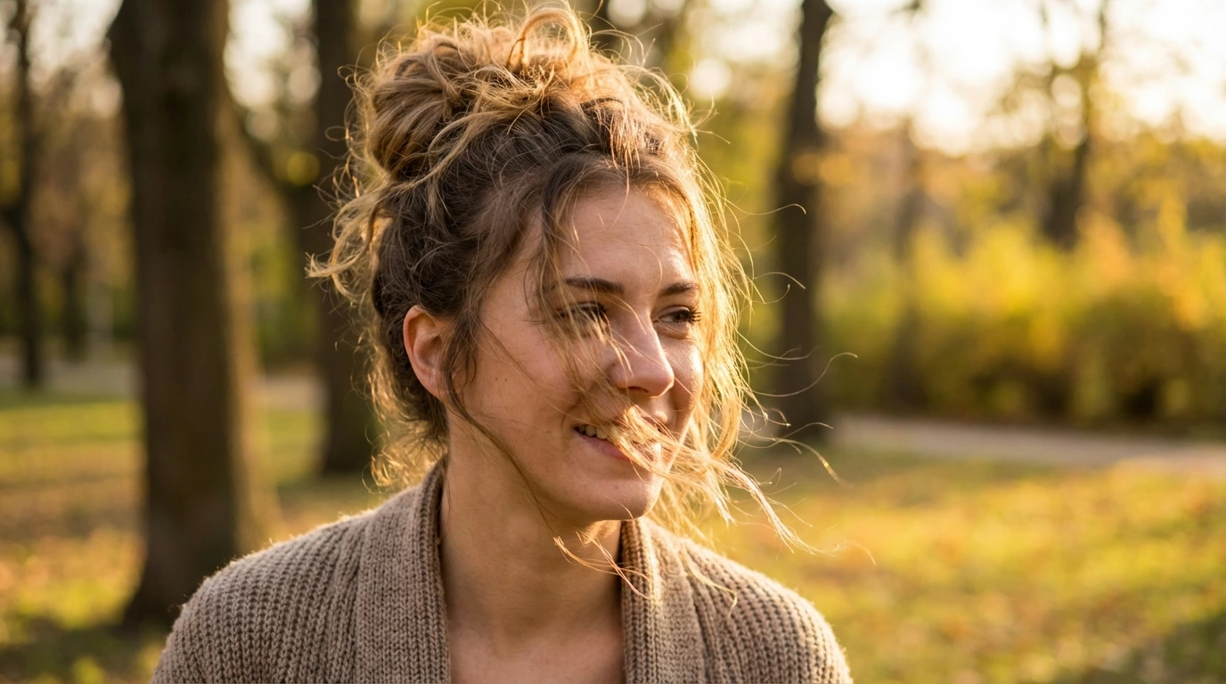 6. Messy Bun