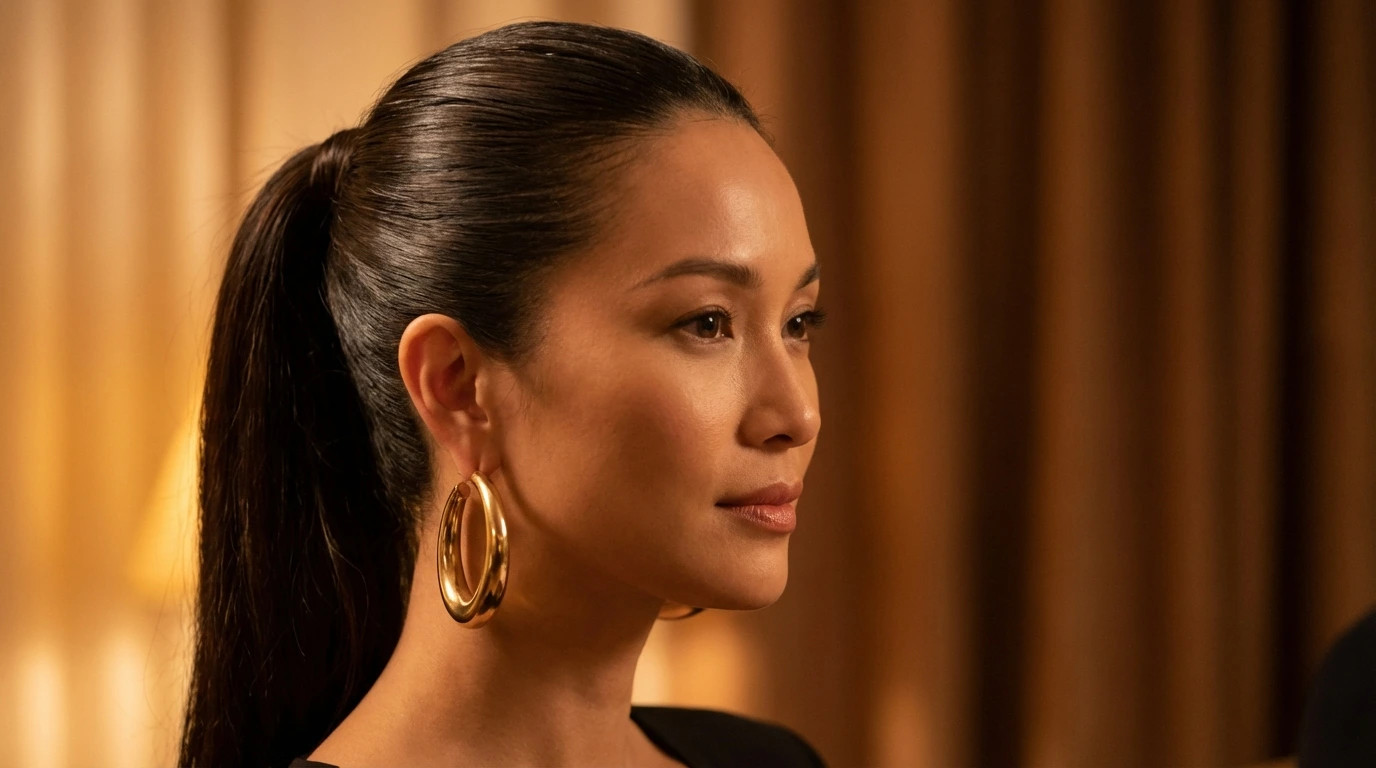 7. Sleek Ponytail