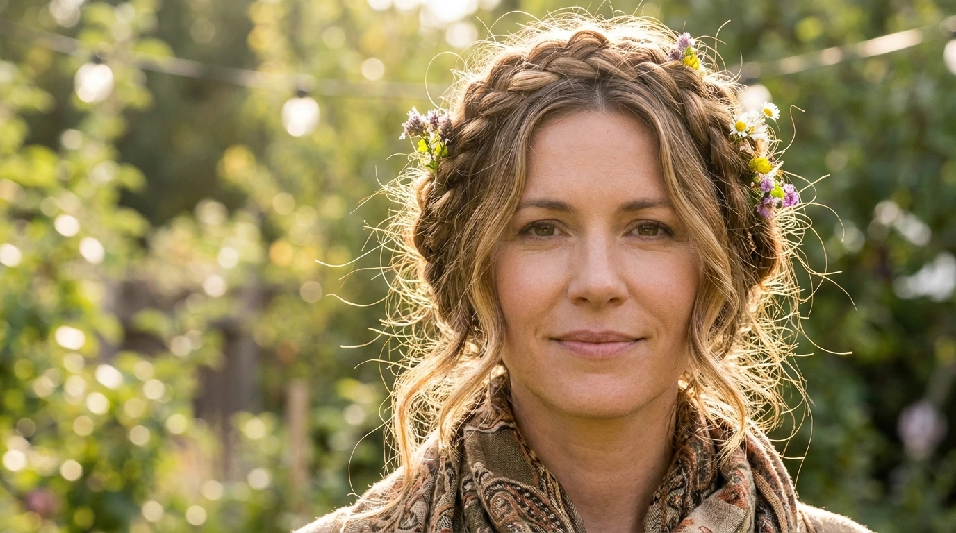 8. Braided Crown