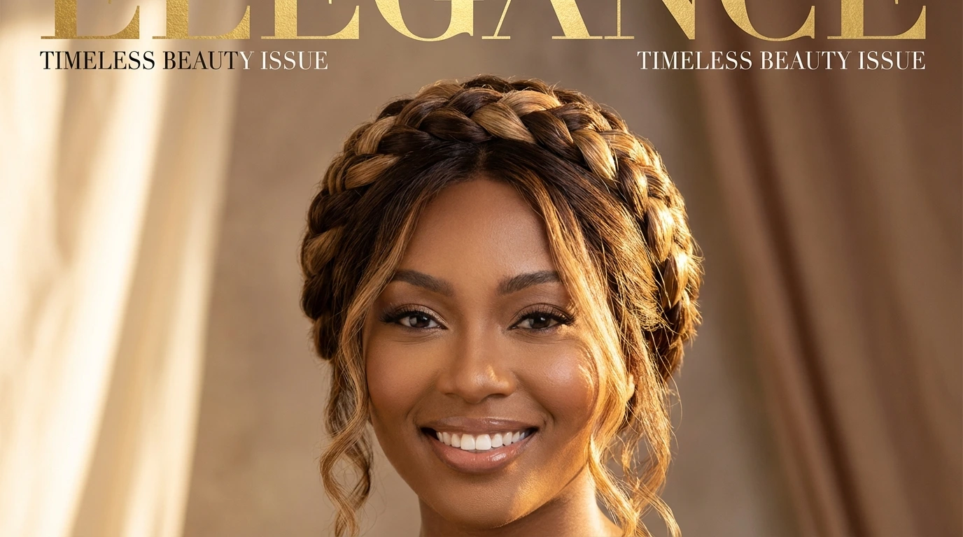 4. Chic Braided Crown