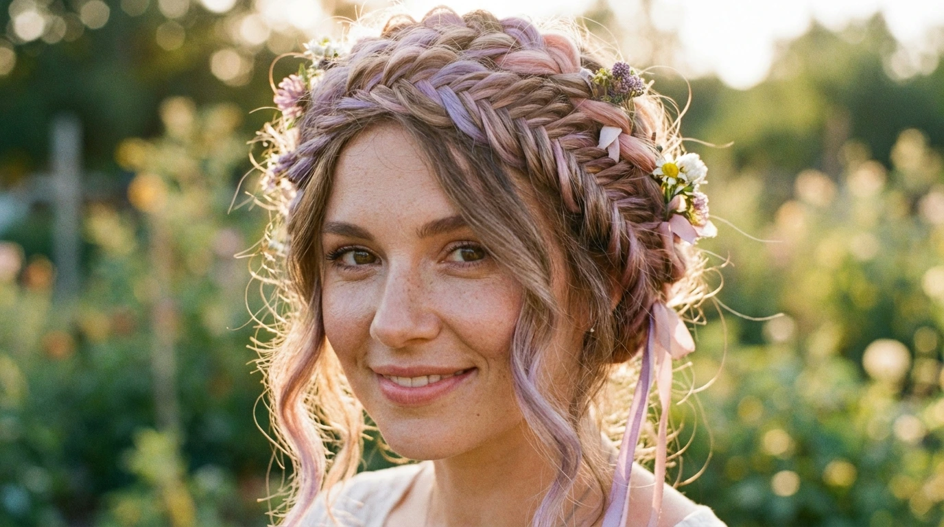 4. Braided Crown