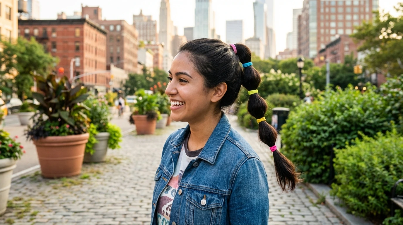 11. Bubble Ponytail