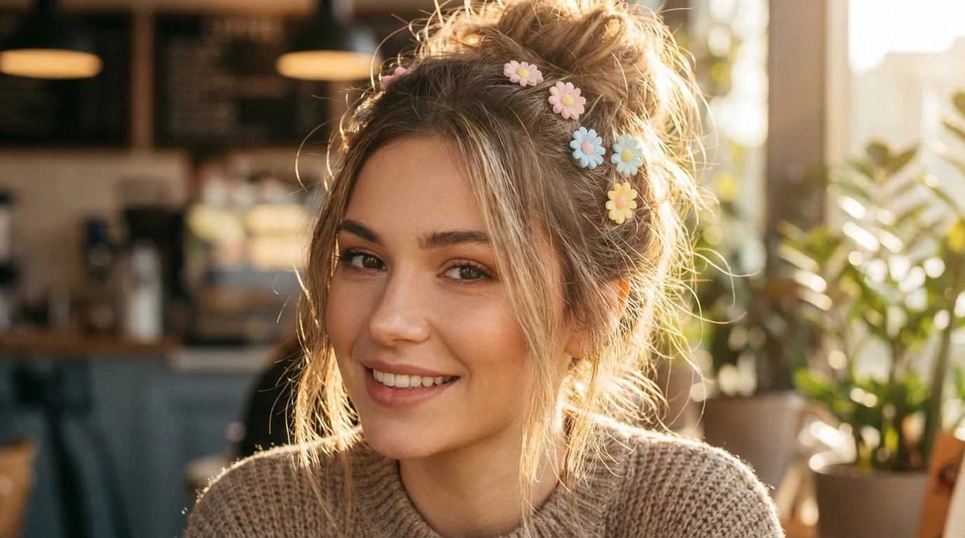 3. Messy Bun