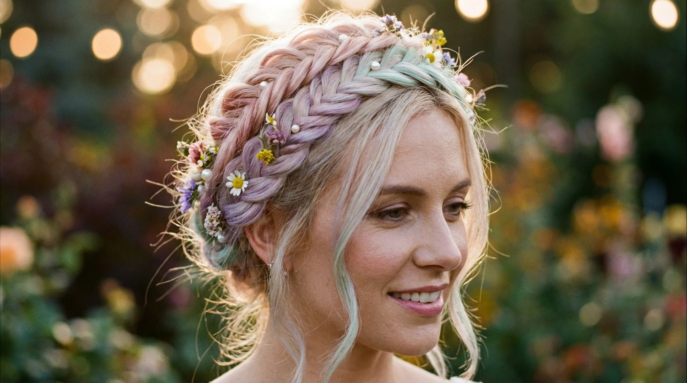 4. Braided Crown
