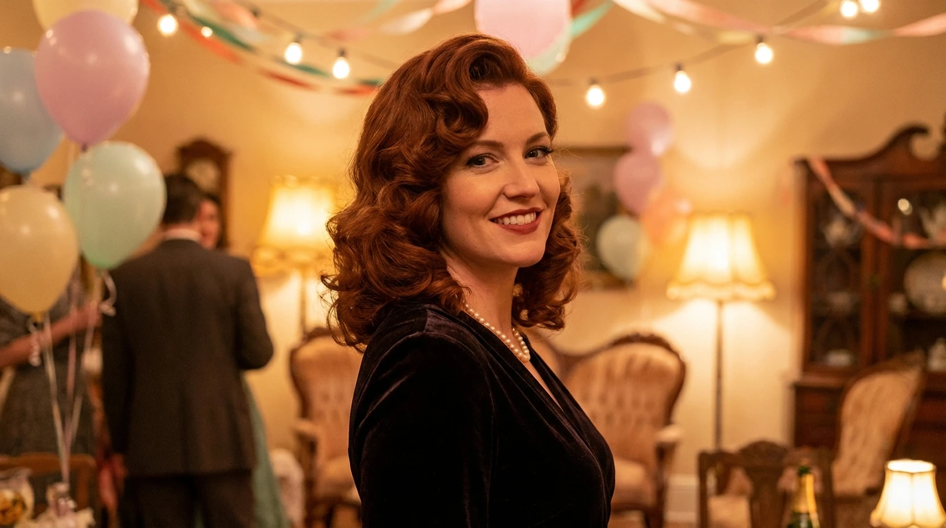 6. Retro Pin-Up Curls