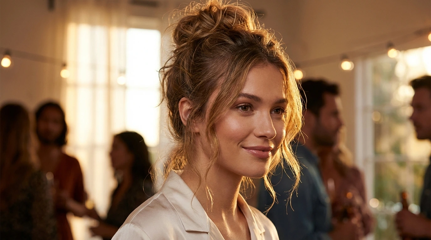 5. Messy Bun
