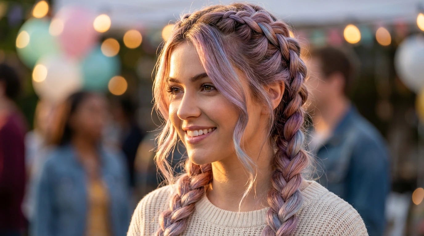 10. Double Dutch Braids