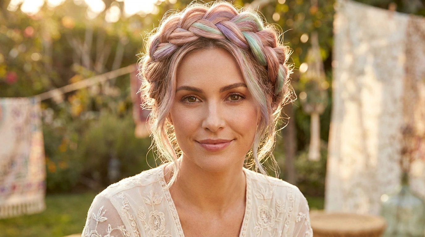 3. Braided Crown